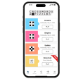iPhone displaying Crosswords and Puzzles