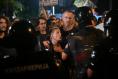 Serbian protesters and president trade ‘civil war’ warnings after street clashes