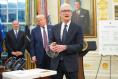 Corporation tax take defies tariff fears even as Apple bows to Trump