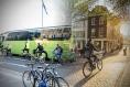What makes Amsterdam a ‘cycling paradise’ compared with the ‘absolutely horrible’ experience of Dublin?